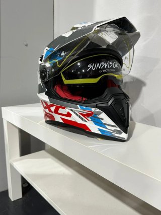 Casco moto Trail X-Cross. Nuevo. Varios colores