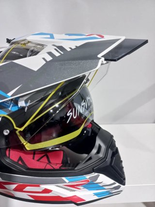 Casco moto Trail X-Cross. Nuevo. Varios colores