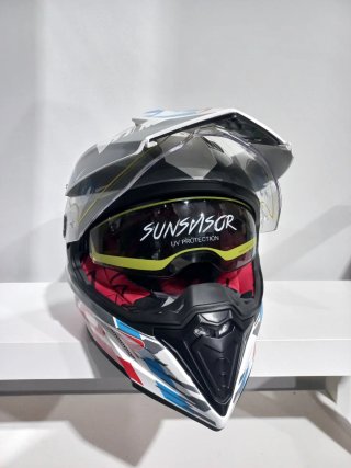 Casco moto Trail X-Cross. Nuevo. Varios colores