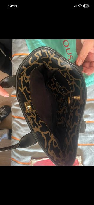 Bolso Tous Negro y Marrón