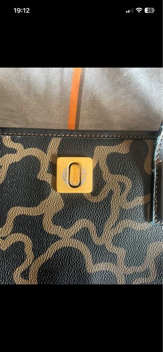 Bolso Tous Negro y Marrón