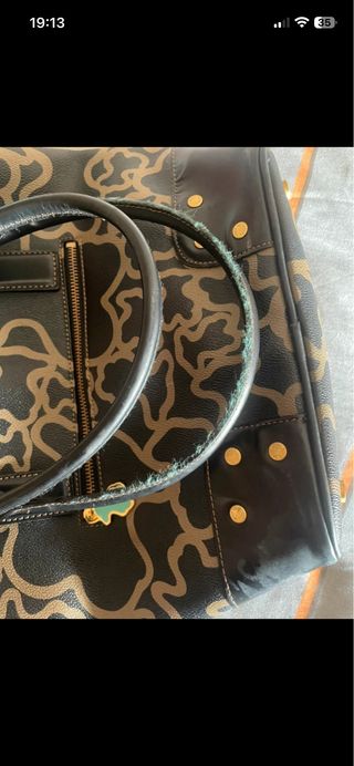 Bolso Tous Negro y Marrón