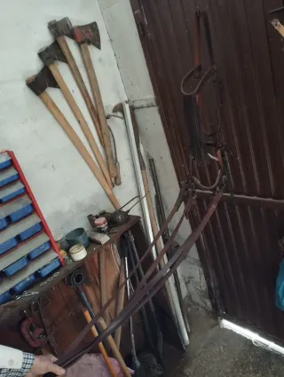 Cabezada de caballo de cuero