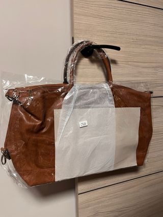 Bolso de viaje grande marrón NUEVO