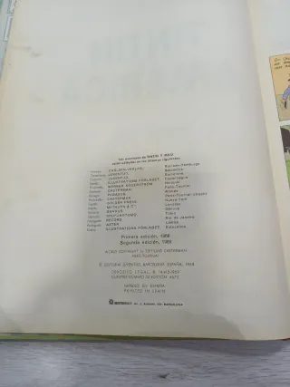 TINTIN EN AMERICA - LOMO DE TELA - SEGUNDA EDICION