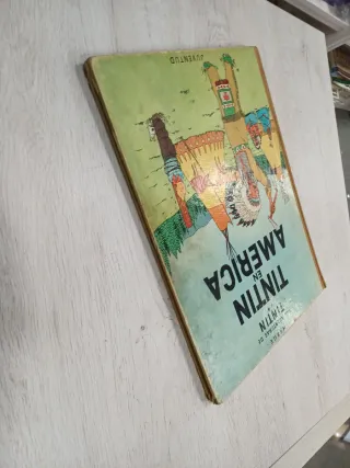 TINTIN EN AMERICA - LOMO DE TELA - SEGUNDA EDICION