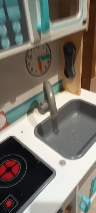 Cocinita de madera para jugar