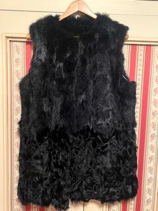 Chaleco Piel El Corte Inglés Talla L