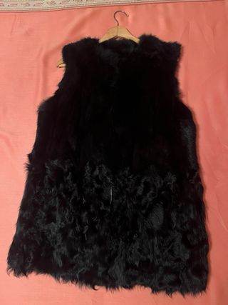 Chaleco Piel El Corte Inglés Talla L