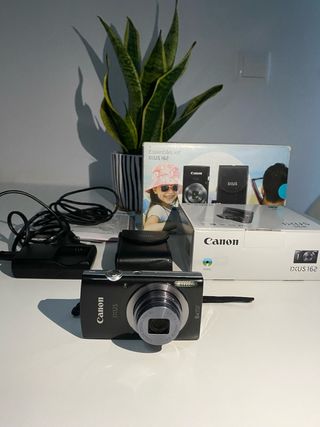 Cámara Canon IXUS 162 Negra