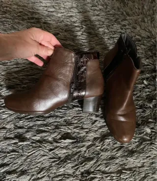 Botines marrones talla 37