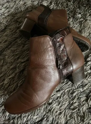 Botines marrones talla 37