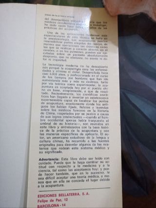 Acupuntura. El Arte Chino de Curar. Medicina.