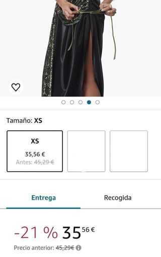 Disfraz de Sedusa para mujer con tocado de serpien