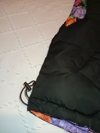 Chaleco acolchado reversible oversize