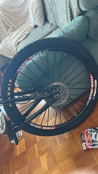 Bicicleta Dirt Jump Negra