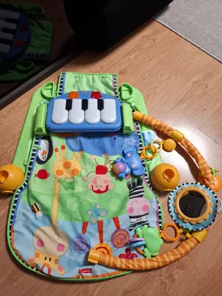 Manta de piano musical para bebé