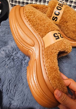 Zapatillas de casa de cachemira