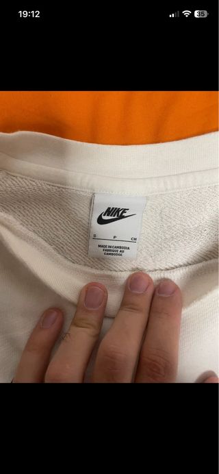 Sudadera Nike Air Talla S