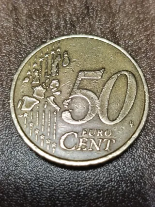 Moneda 50 Céntimos Euro Francesa 2001