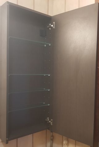 Armario Baño Pared Ikea Madera