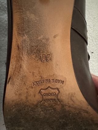 Décolleté Grilli Roma Marrone con Cinturino