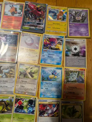 Lotto 110 carte Pokémon vintage