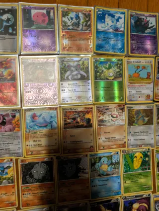 Lotto 110 carte Pokémon vintage