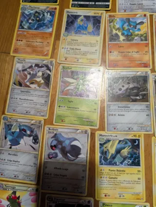 Lotto 110 carte Pokémon vintage