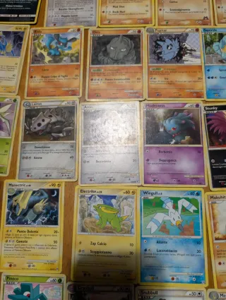 Lotto 110 carte Pokémon vintage