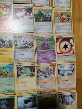 Lotto 110 carte Pokémon vintage