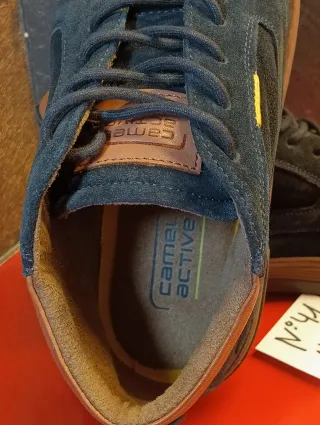 Botín Camel Active azul Talla 41