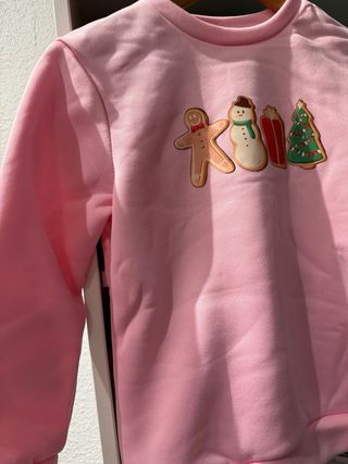 Sudadera niña Navidad 10 años