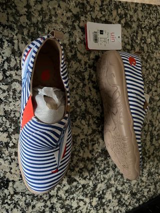 Mocasines UIN Ferry Well Mujer Talla 38