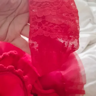 Vestido Flamenca Gitana Rojo