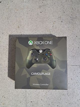 Mando Xbox One Camuflaje Inalámbrico