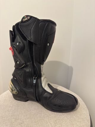 Botas Moto Sidi Vértigo talla 41 Negras/Blancas