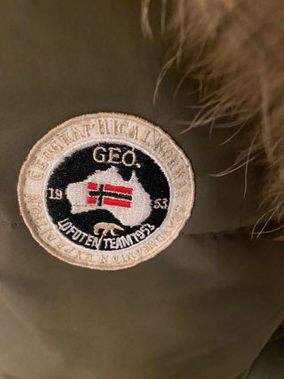 Abrigo Norway verde talla L