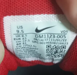 Nike Lebron Witness 7 Bred Talla 43