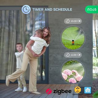 NOSOTROS Zigbee IP44, enchufe inteligente con medi