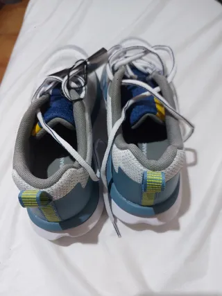 Zapatillas Boomerang Azul y Blanco