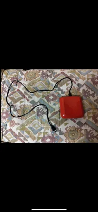 Scaldamani elettrico rosso