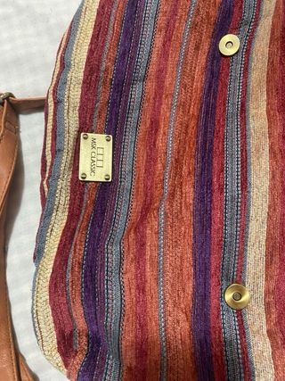 Bolso bandolera MSK CLASSIC rayas