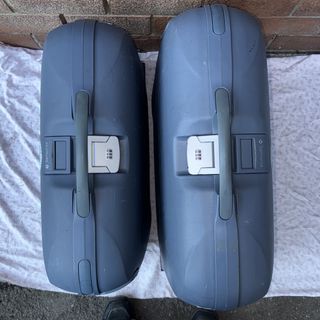 Coppia valigie Samsonite grigie