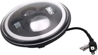 Faros LED Redondos 7 Qiilu