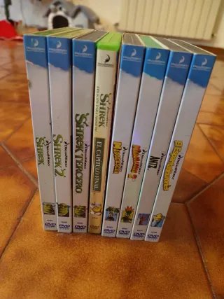 Lote 8 Películas DreamWorks DVD