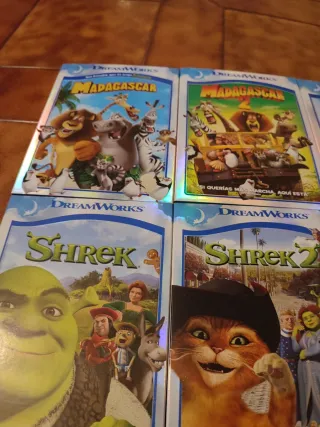 Lote 8 Películas DreamWorks DVD