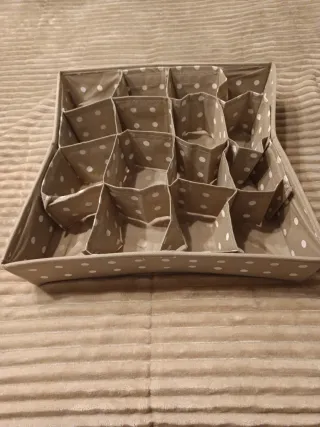 2 Organizeri Cassetti in Tela Beige