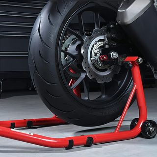 Caballete de moto delantero trasero, adaptador de