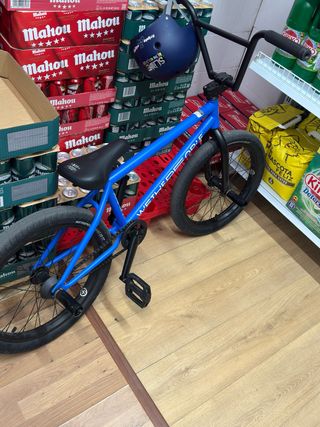Bicicleta BMX blu